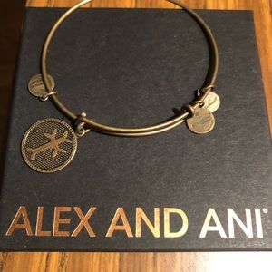 Alex and Ani cross bracelet